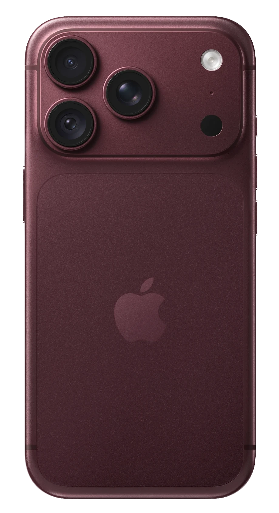 iPhone 18 Pro Max, finition violette, vu de dos